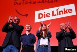 Предвыборное мероприятие партии Der Linke