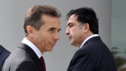 Georgian President Mikheil Saakashvili (right) has been seemingly relentless in his criticism of the government of Prime Minister Bidzina Ivanishvili (left). 